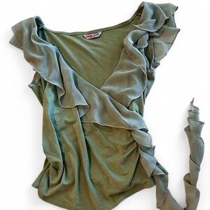 Guess Vintage Green YDK Blouse